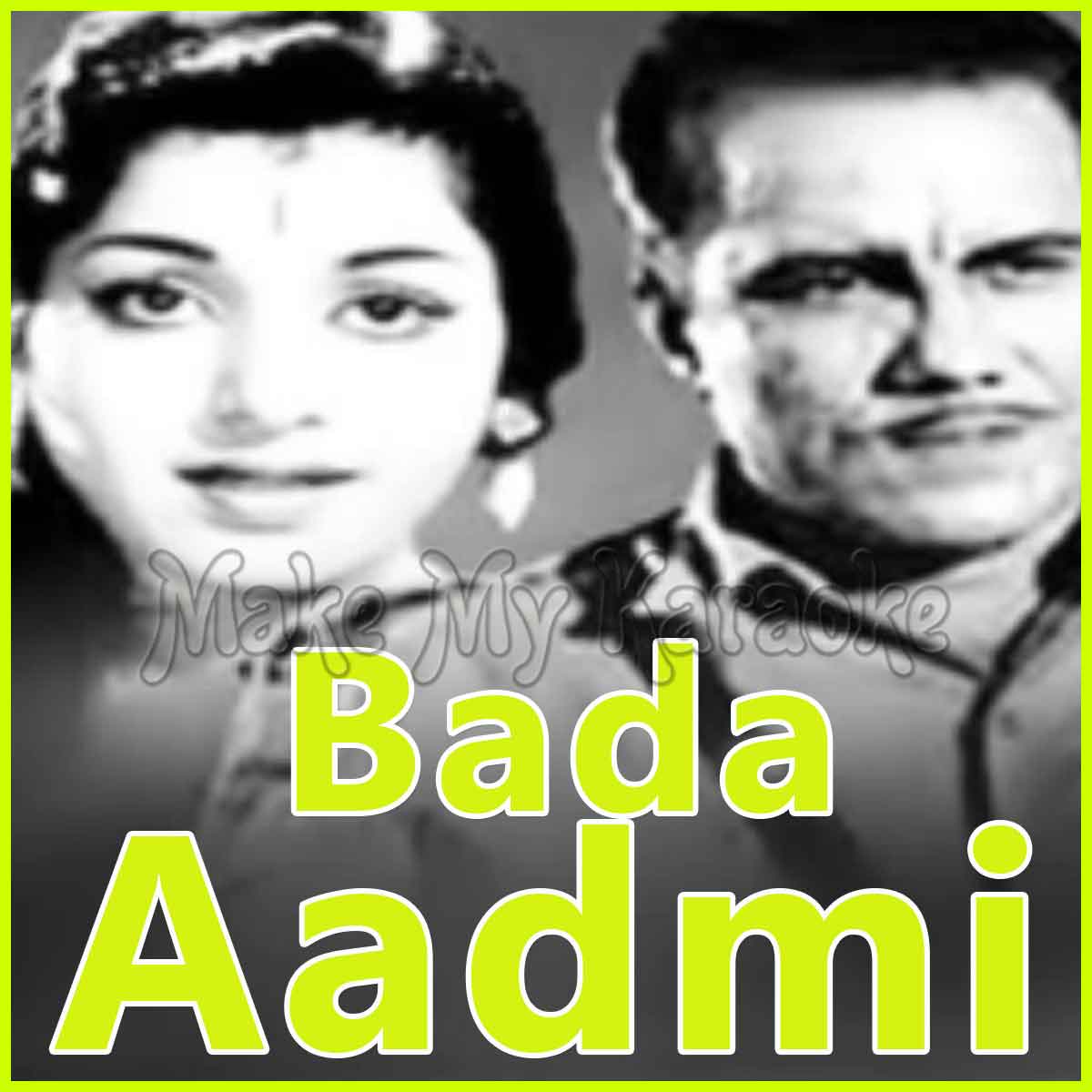 Image result for film (Bada Aadmi)(1961)